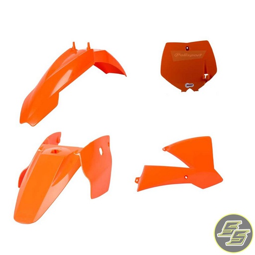 [POL-90098] Polisport Plastic Kit KTM 65SX '02-08 OEM Orange