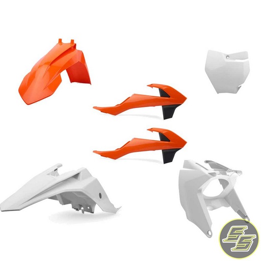 [POL-90682] Polisport Plastic Kit KTM 65SX '16- OEM Orange