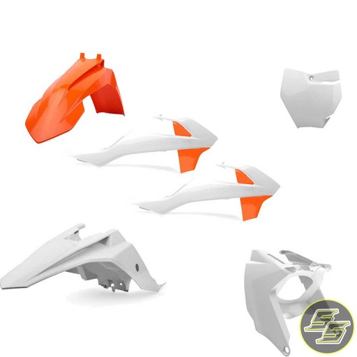 [POL-90805] Polisport Plastic Kit KTM 65SX '16- OEM Orange