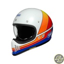 Shoei Classic Helmet Ex-Zero Equation TC2 White/Red/Yellow