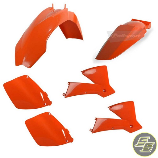 [POL-90856] Polisport Plastic Kit KTM EXC|XCW '03 Orange