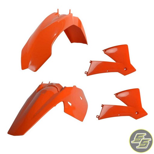 [POL-90850] Polisport Plastic Kit KTM EXC|XCW '04 OEM Orange