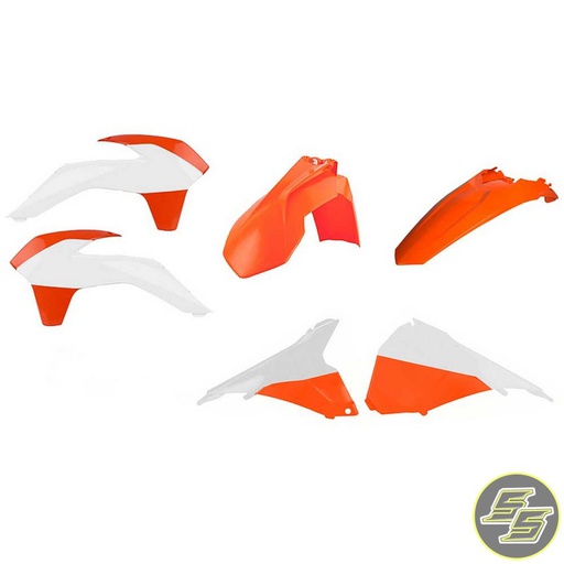 [POL-90694] Polisport Plastic Kit KTM EXC|XCW '14-16 OEM Orange
