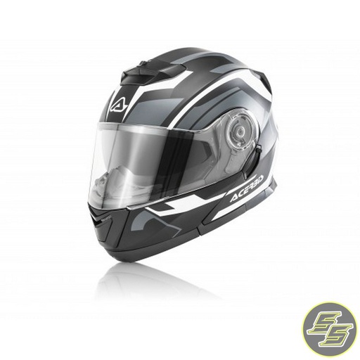 [ACE-0023929-319] Acerbis Flip Up Helmet Serel Black/Grey