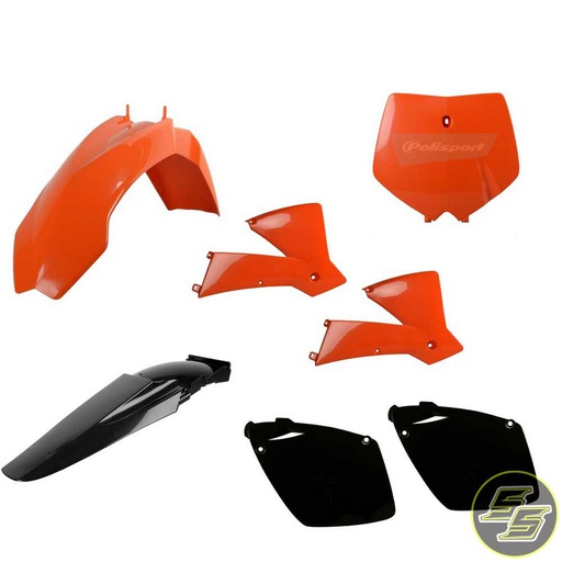 [POL-90100] Polisport Plastic Kit KTM SX '01-02 OEM Orange