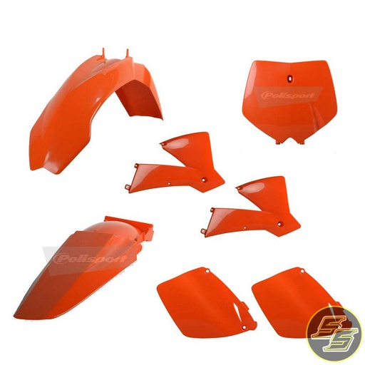 [POL-90651] Polisport Plastic Kit KTM SX '01-02 Orange