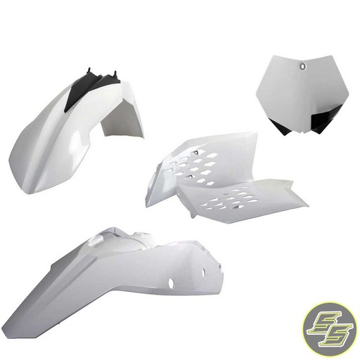 [POL-90128] Polisport Plastic Kit KTM SX|XC '07-10 White