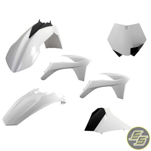 [POL-90406] Polisport Plastic Kit KTM SX|XC '11-12 White