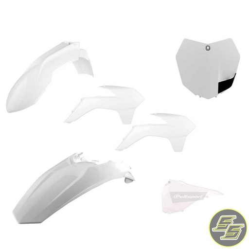 [POL-90639] Polisport Plastic Kit KTM SX|XC '13-15 White
