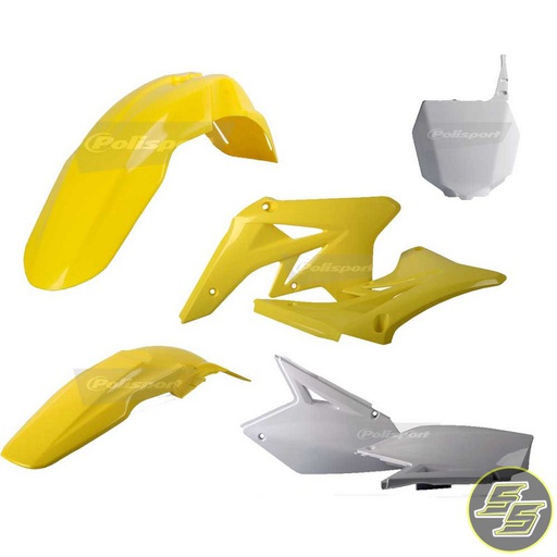 [POL-90123] Polisport Plastic Kit Suzuki RMZ250 '07-09 OEM Yellow
