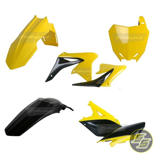 [POL-90626] Polisport Plastic Kit Suzuki RMZ250 '10-18 OEM Yellow