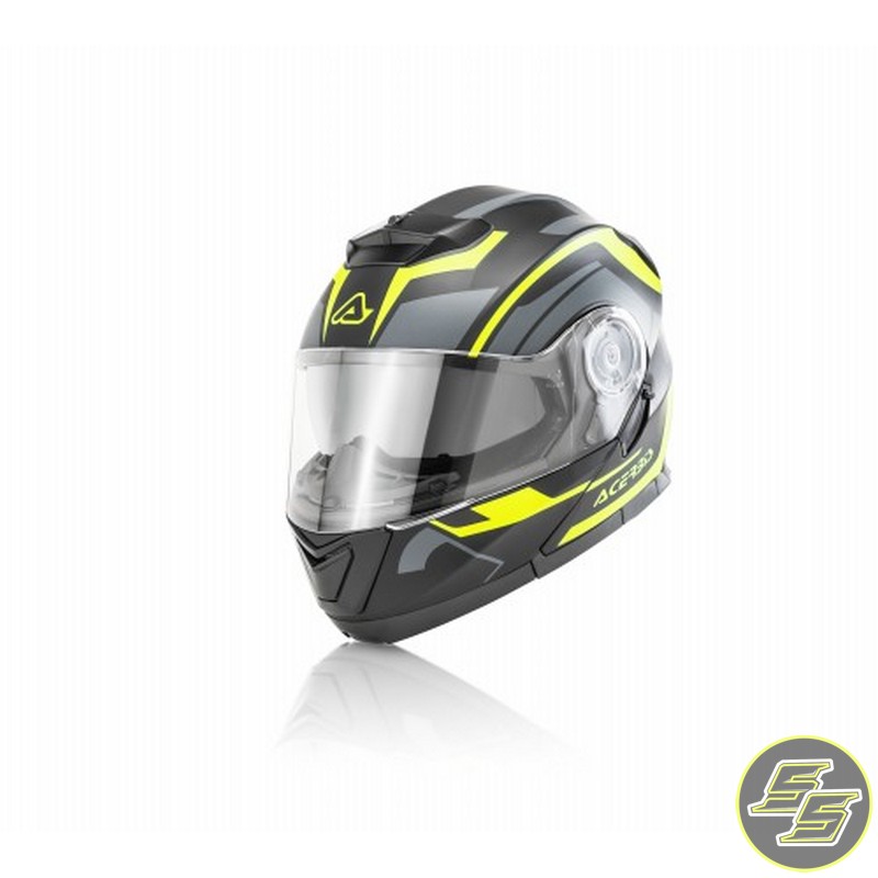 Acerbis Flip Up Helmet Serel Black/Yellow