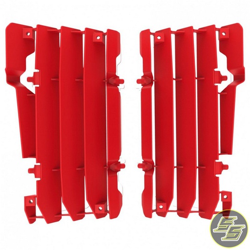 [POL-8454400001] Polisport Radiator Louvers Beta RR '13-19 Red