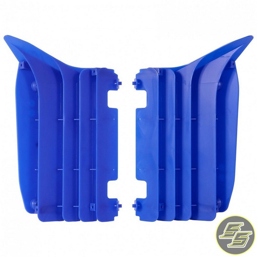 [POL-8455500002] Polisport Radiator Louvers Yamaha YZ250F '10-13 Blue