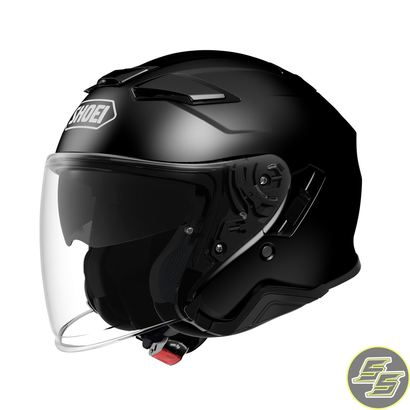 Shoei Open Face Helmet J-Cruise 2 Black | Sprocket Sport