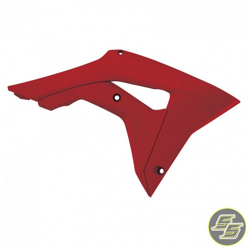 Polisport Radiator Shrouds Honda CRF250|450R '17-20 Red