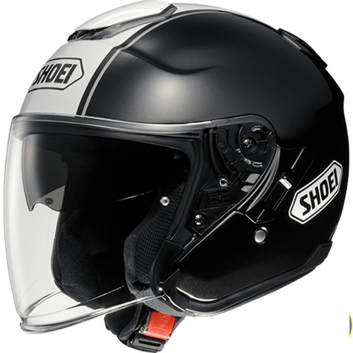 [SHO-JC-CORTC5] Shoei Open Face Helmet J-Cruise Corso TC5 Black/White