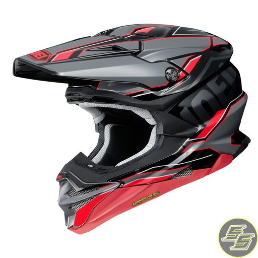 [SHO-VFX-ALLTC1] Shoei MX Helmet VFX-WR Allegiant TC1 Black/Red
