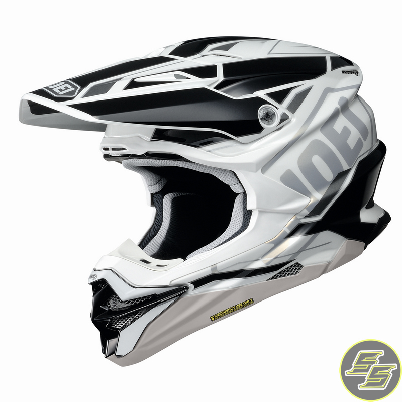 Shoei MX Helmet VFX-WR Allegiant TC6 Black/White