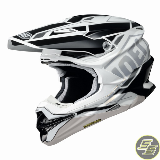 [SHO-VFX-ALLTC6] Shoei MX Helmet VFX-WR Allegiant TC6 Black/White