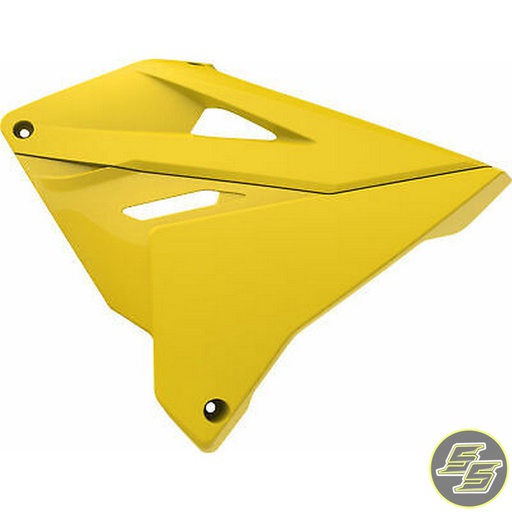 [POL-8423700004] Polisport Radiator Shrouds Suzuki RM125|250 '01-08 Restyling Yellow