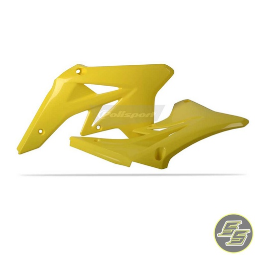 [POL-8428400001] Polisport Radiator Shrouds Suzuki RMZ250 '07-09 Yellow