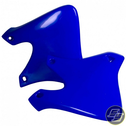 [POL-8410100009] Polisport Radiator Shrouds Yamaha YZ250|450F '00-02 Blue