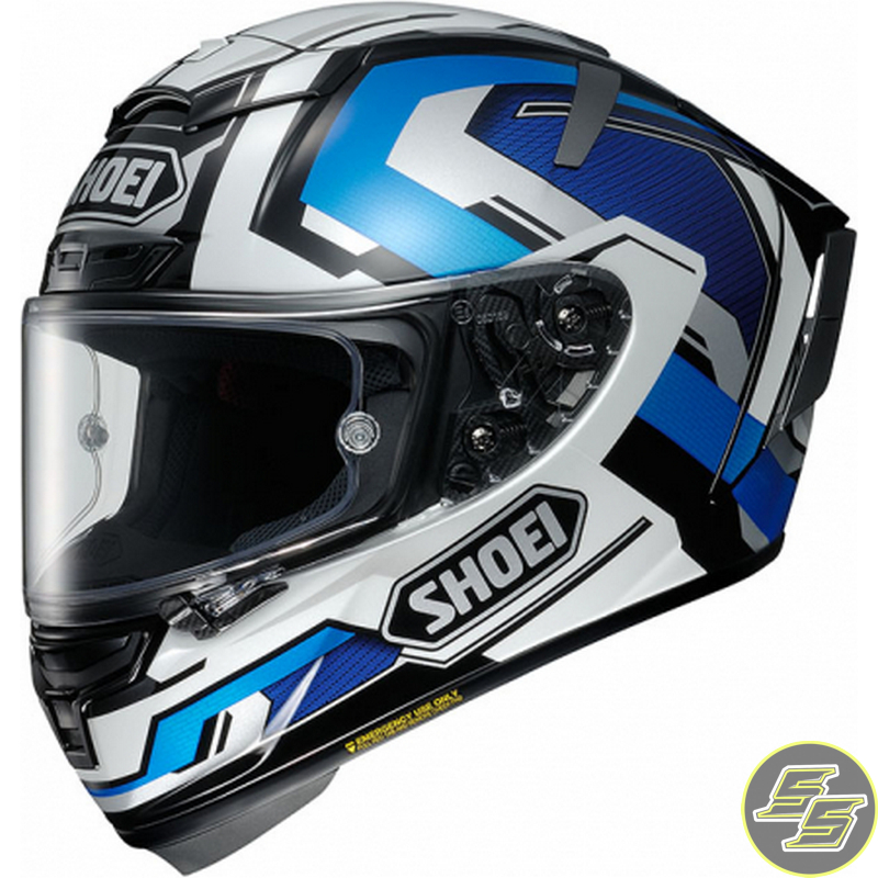 Shoei Full Face Helmet X-Spirit 3 Brink TC2 Blue/Grey/White
