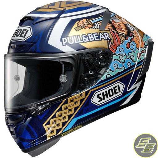[SHO-XS3-MM2TC1] Shoei Full Face Helmet X-Spirit 3 Marquez Motegi 2 TC1 Gold/Red/White