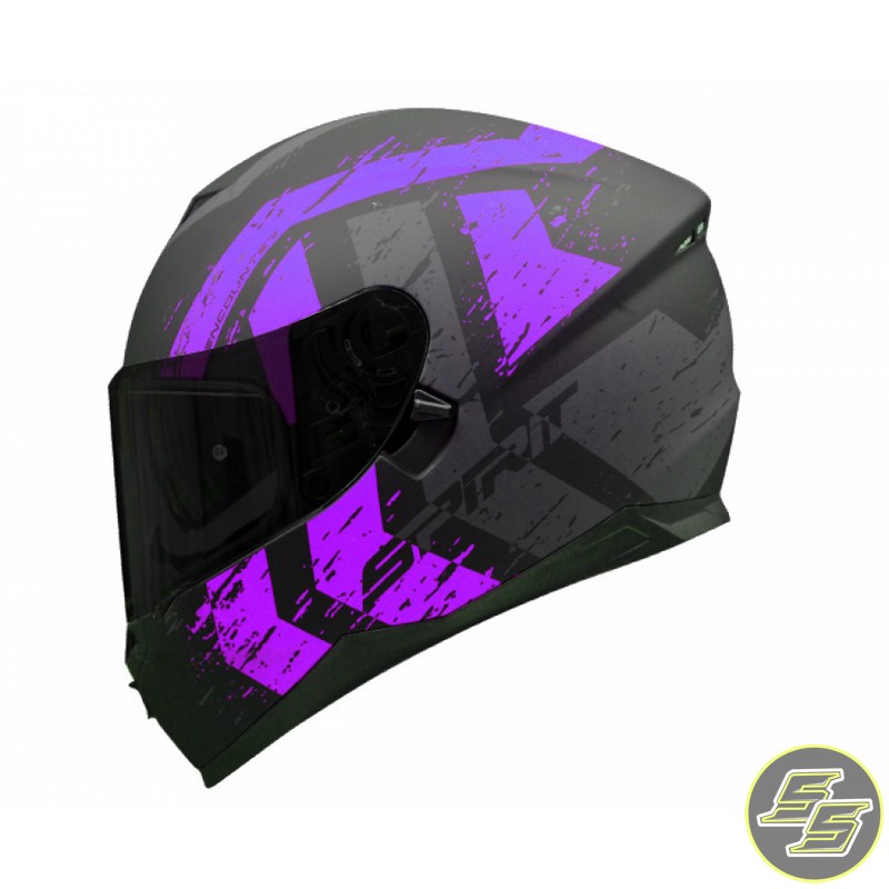 Spirit Full Face Helmet Encounter Rage Purple