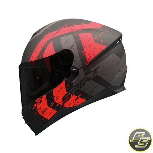 [SPI-ENCO-RAGE-RD] Spirit Full Face Helmet Encounter Rage Red