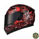 Spirit Full Face Helmet Encounter Reaper Red