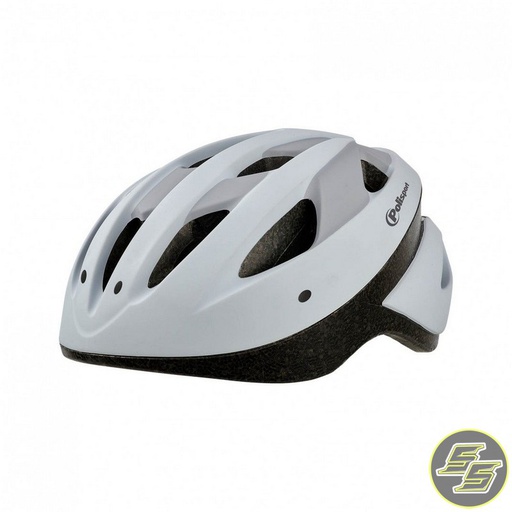 [POL-8741600009] Polisport Sport Ride Cycle Helmet Size L White/Grey