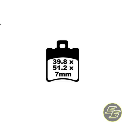 [PRE-P172SC] Premier Brake Pad Organic Scooter FA193