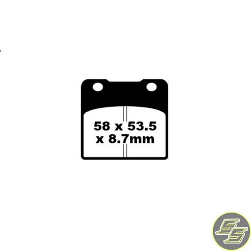 [PRE-P032] Premier Brake Pad Organic Standard FA103