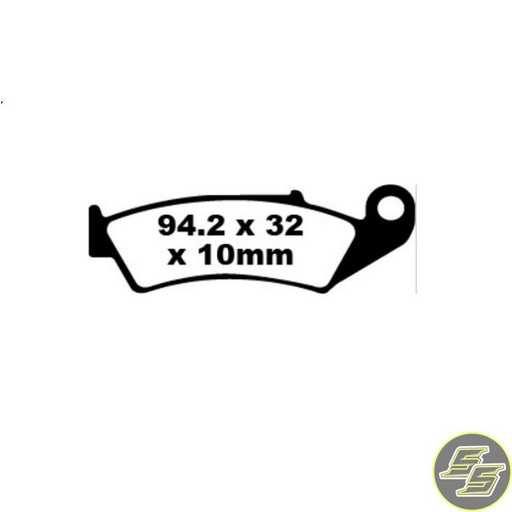 [PRE-P049] Premier Brake Pad Organic Standard FA143