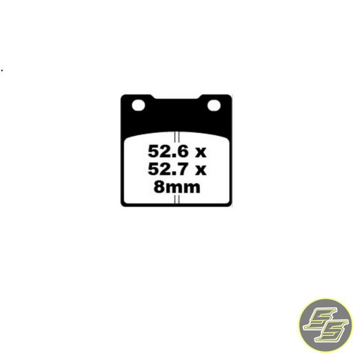 [PRE-P054] Premier Brake Pad Organic Standard FA161