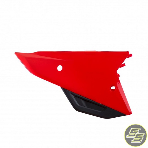 [POL-8475000001] Polisport Side Covers Honda CRF450R '21-22 Red/Black