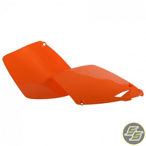 [POL-8600300003] Polisport Side Covers KTM SX|EXC|XC '98-03 Orange