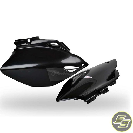 [POL-8602900002] Polisport Side Covers Yamaha YZ250|450F '06-09 Black