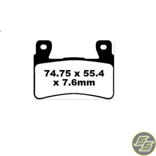 [PRE-PH273] Premier Brake Pad Street Sintered Double H FA296HH