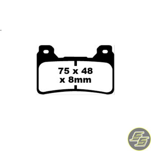 [PRE-PH342] Premier Brake Pad Street Sintered Double H FA390HH