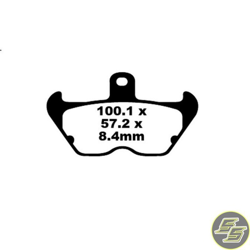 [PRE-PH391] Premier Brake Pad Street Sintered Double H FA407HH