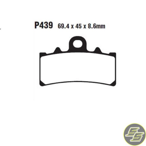 [PRE-PH439] Premier Brake Pad Street Sintered Double H FA606HH
