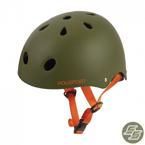 [POL-8741100003] Polisport Urban Radical Cycle Helmet Kids Green