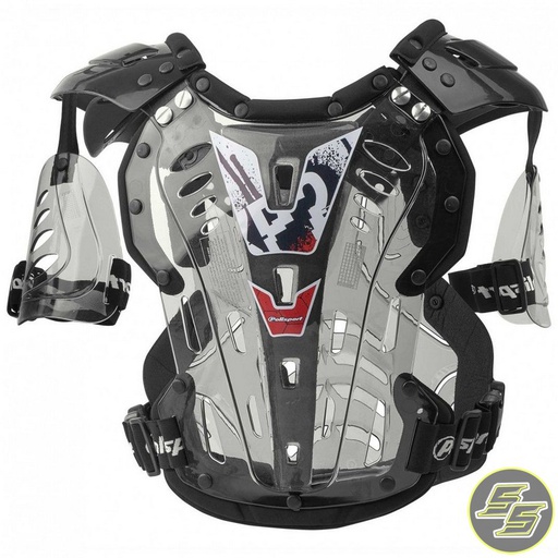 [POL-8000700005] Polisport XP2 Chest Protector Junior Black