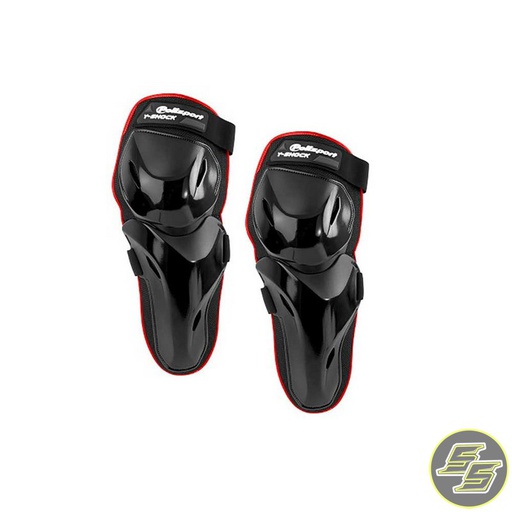 [POL-8001700001] Polisport Y-Shock Knee Guard Size S/M Black