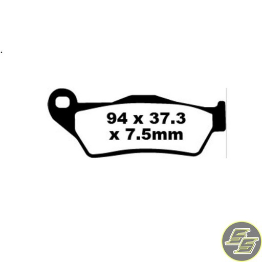 [PRE-PR114] Premier Brake Pad Off Road Sintered FA181R