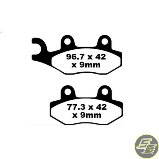 [PRE-P192] Premier Brake Pad Organic Standard FA228