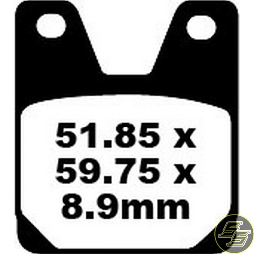 [PRE-P254] Premier Brake Pad Organic Standard FA267